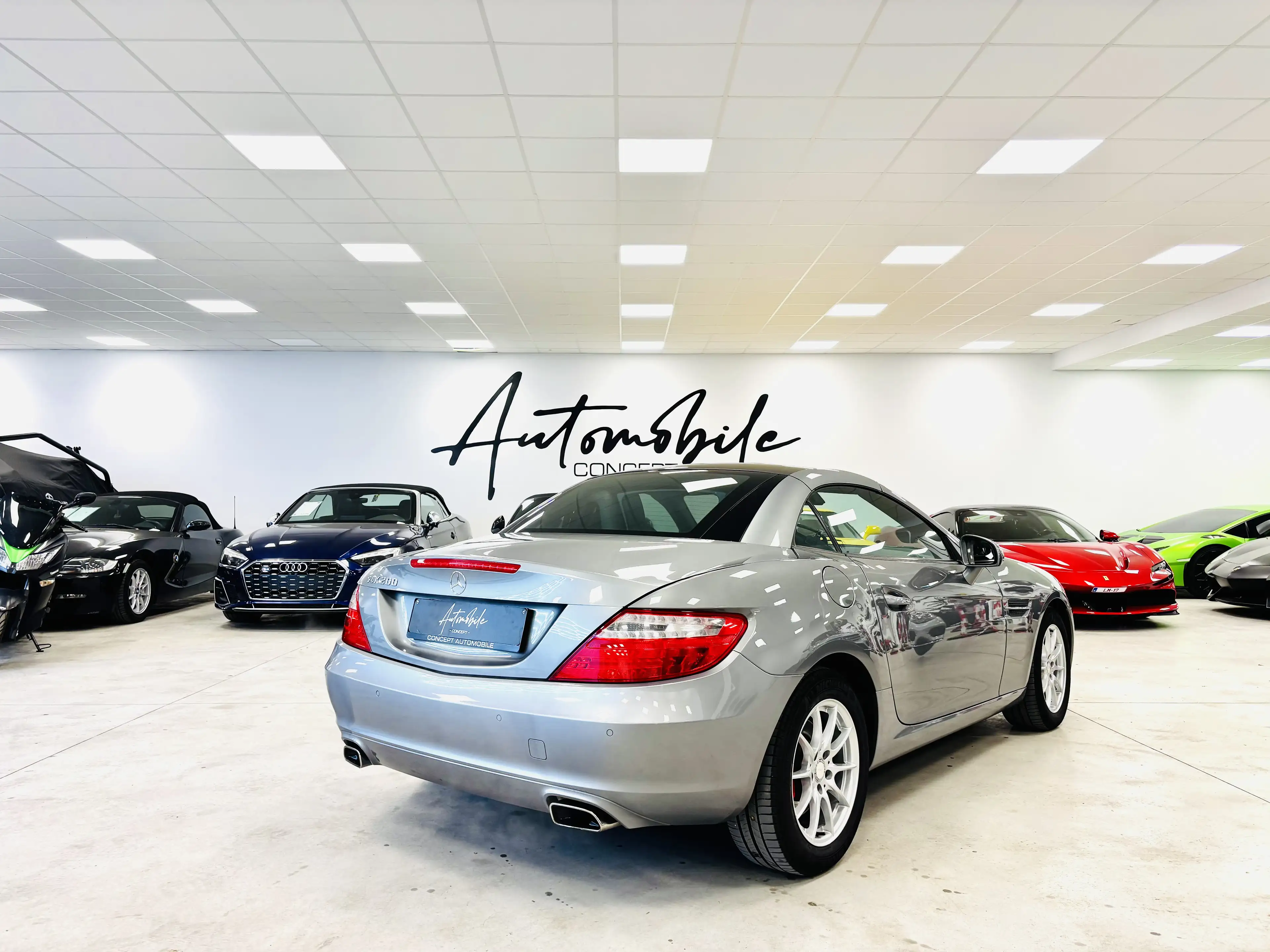 Mercedes-Benz SLK 200 ✅1AN GARANTIE✅PANO✅BOITE AUTO✅GPS✅CARNET — photo 3