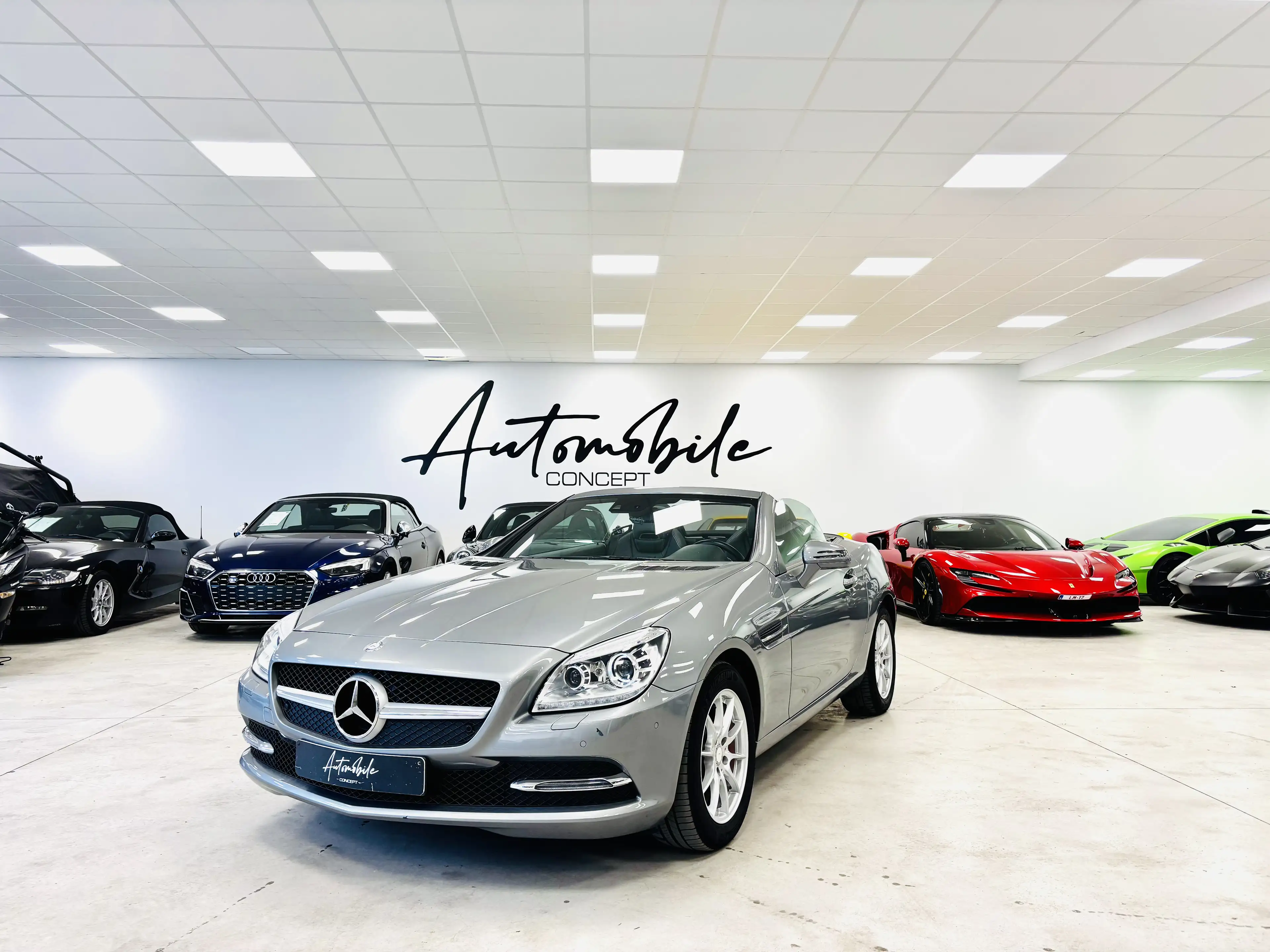 Mercedes-Benz SLK 200 ✅1AN GARANTIE✅PANO✅BOITE AUTO✅GPS✅CARNET — photo 7