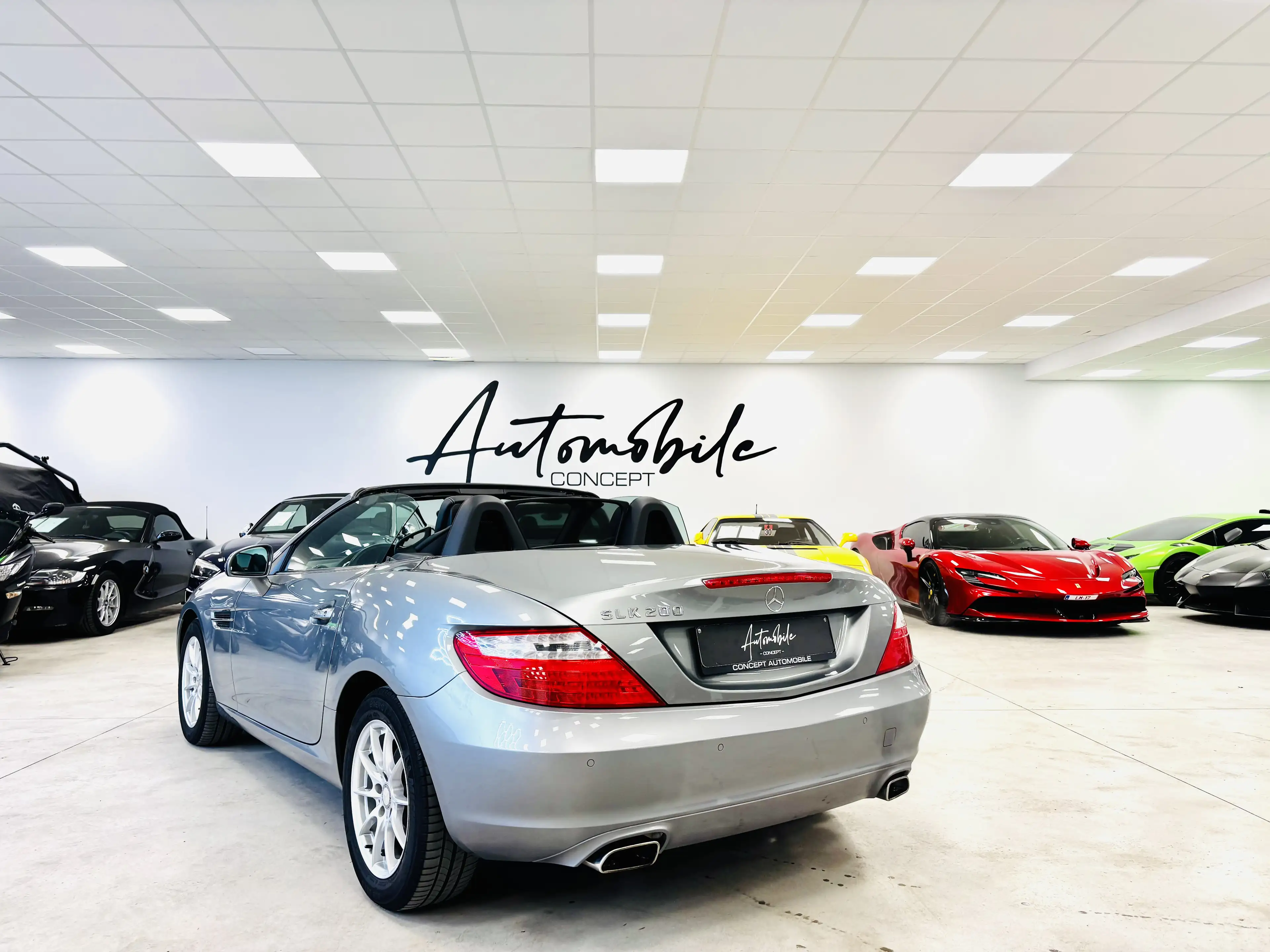 Mercedes-Benz SLK 200 ✅1AN GARANTIE✅PANO✅BOITE AUTO✅GPS✅CARNET — photo 5