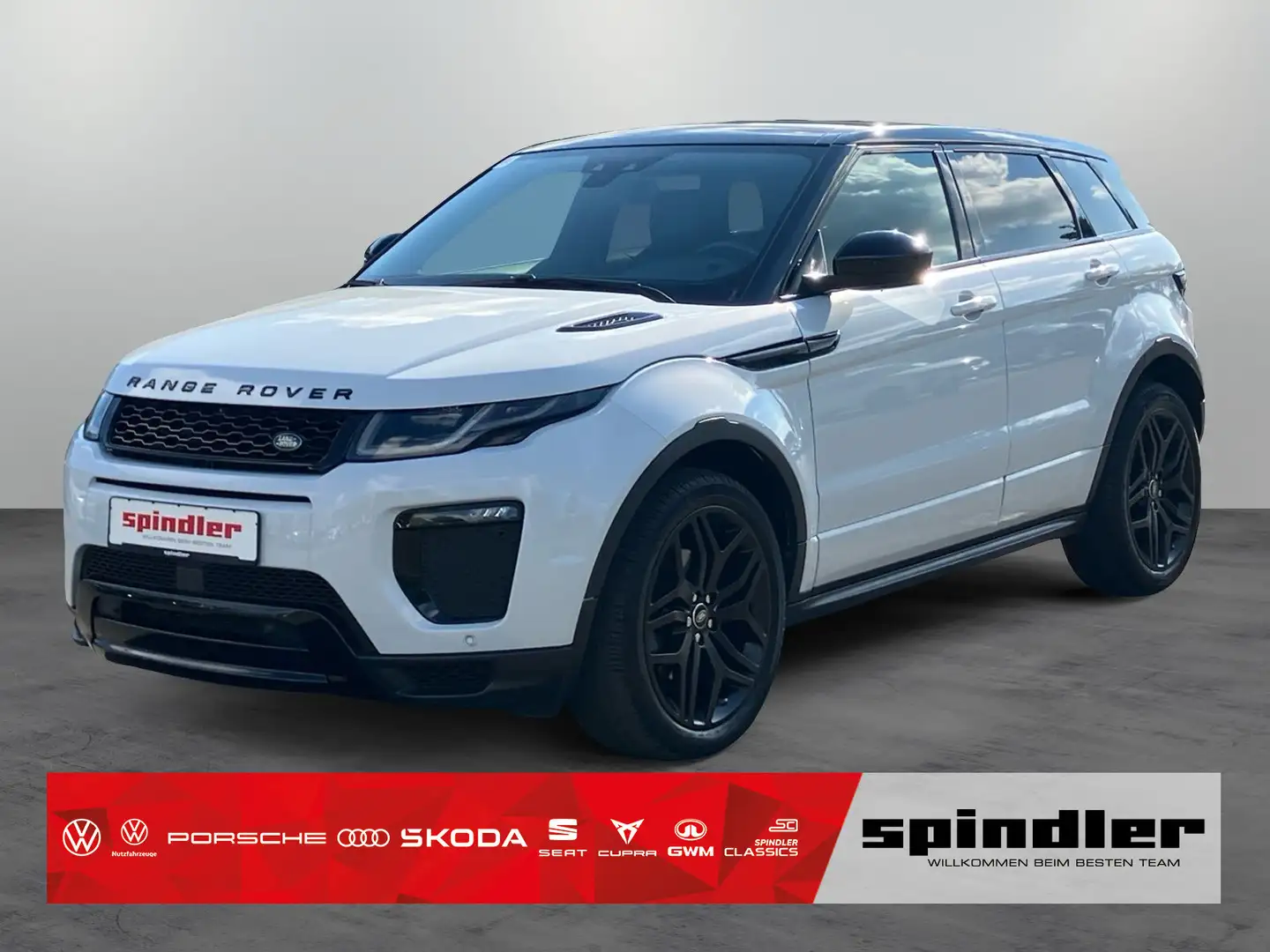 Land Rover Range Rover Evoque Black 4M / Pano, Navi, LED Blanc - 1