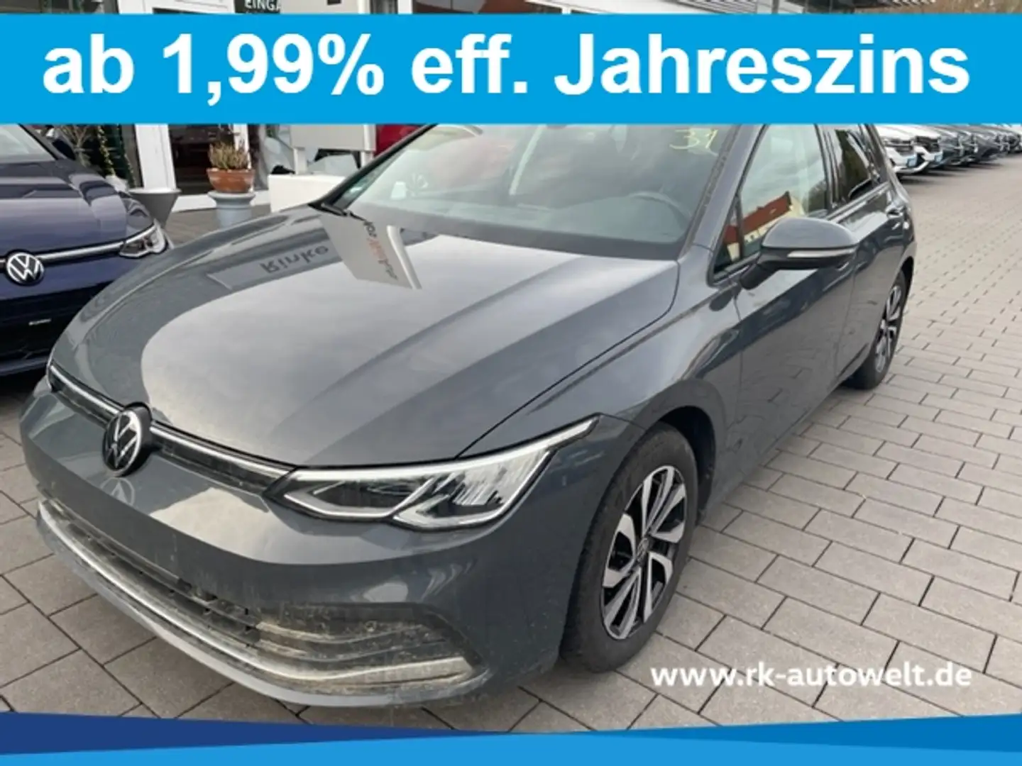 Volkswagen Golf VIII 1.5 eTSI DSG Navi ACC digitales Cockpit LED S Gris - 1