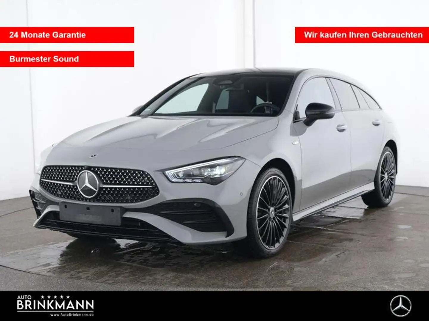 Mercedes-Benz CLA 250 CLA 250 e SB EQ Hybrid Techn. AMG-LINE/PANO/MBUX Grau - 1