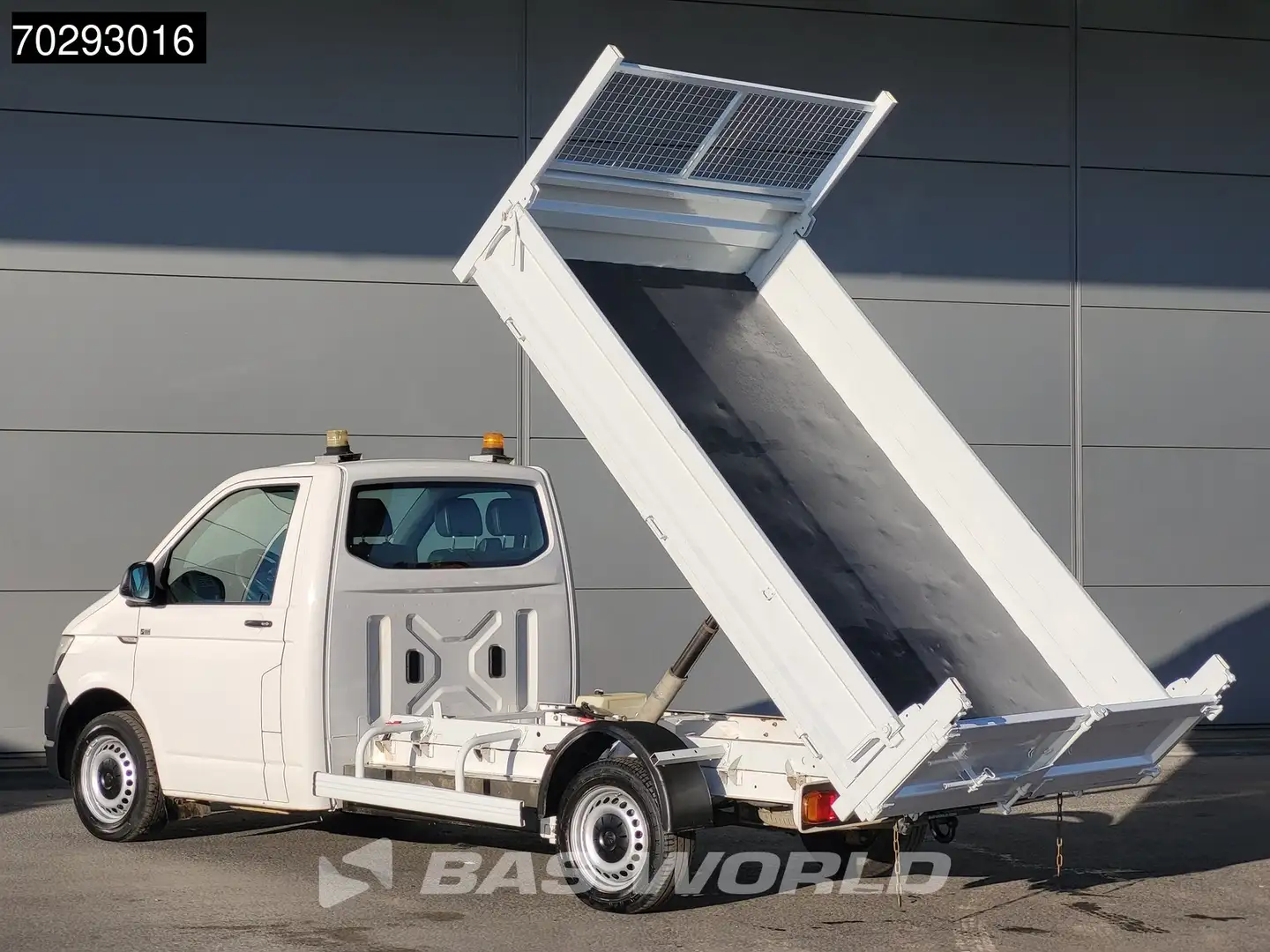 Volkswagen Transporter 150PK Kipper Trekhaak Euro6 Tipper Benne Kieper 2m Blanc - 2
