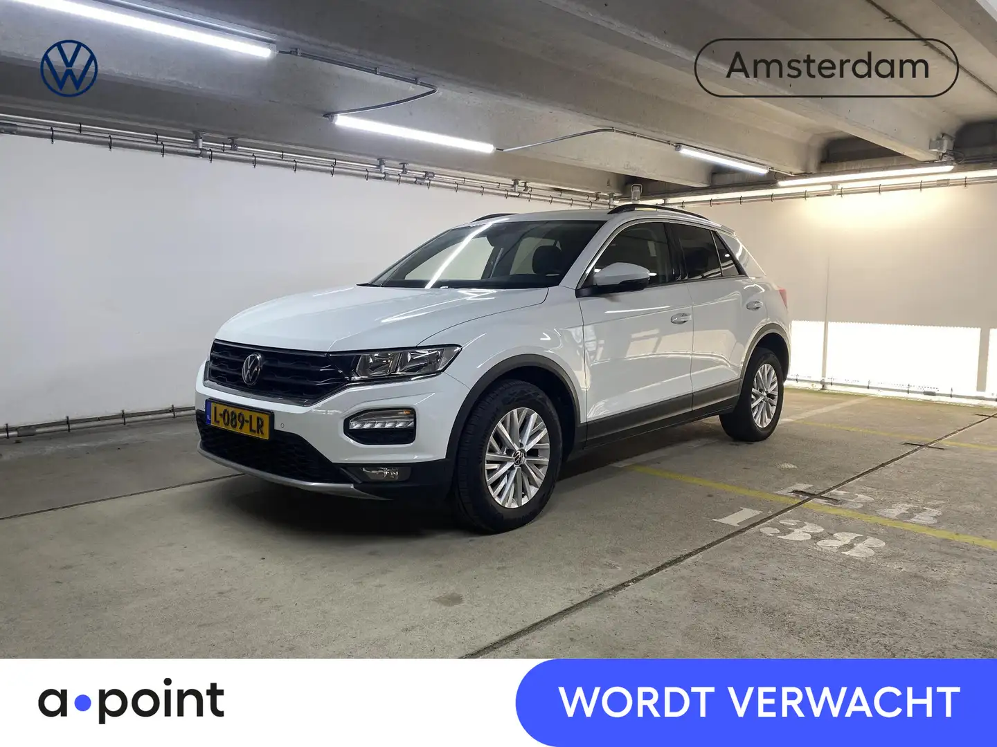Volkswagen T-Roc 1.0 TSI Style 110 pk | Autom. airco | Adaptieve cr Wit - 1