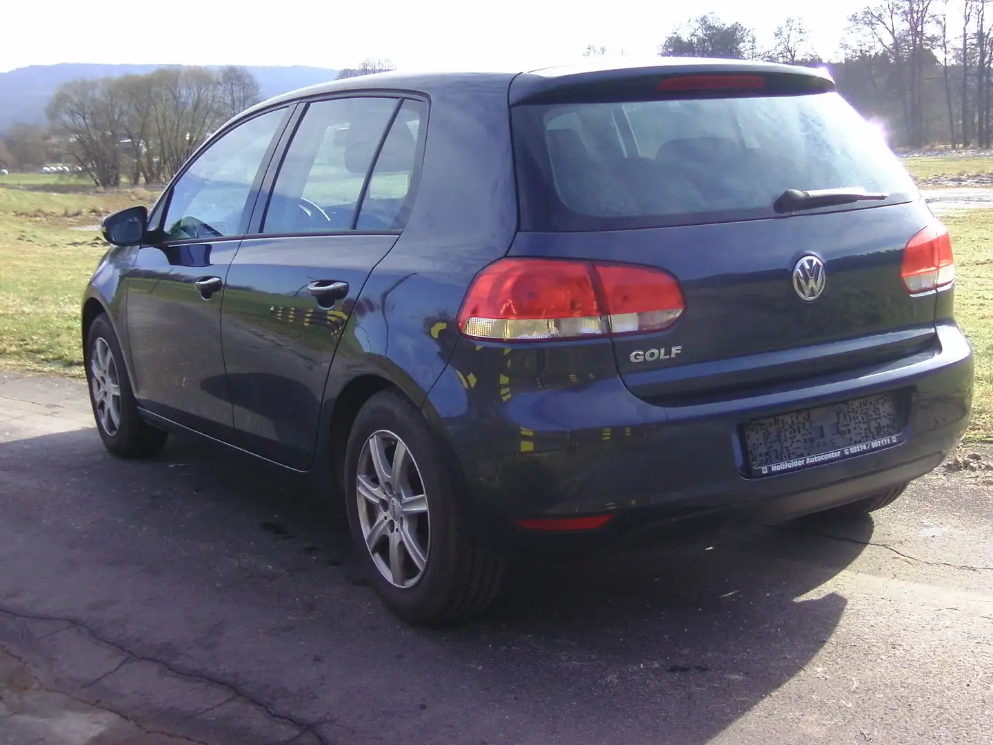 Volkswagen Golf 1.2 TSI,  1.Hd. 5-tg. sehr wenig km! Alu, Klima, Grijs - 1