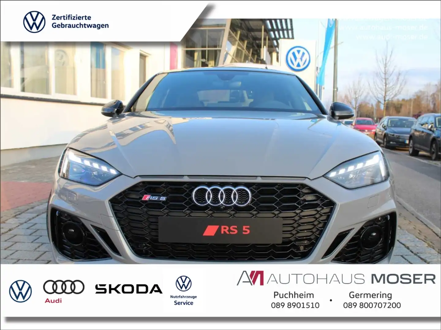 Audi RS5 Sportback - Matrix*B&O*ACC*Sportabgas*Virtual!!! Grau - 1