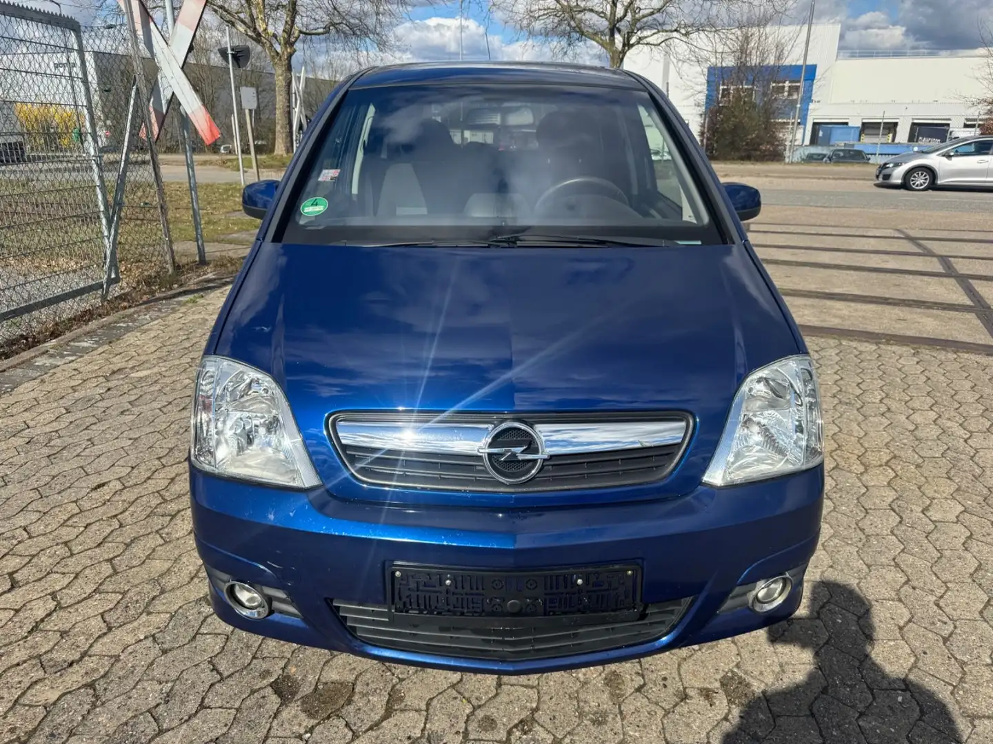 Opel Meriva Cosmo 1,6 LPG*Klimatr*1.Hand*ZR+WaPu NEU* Blau - 2
