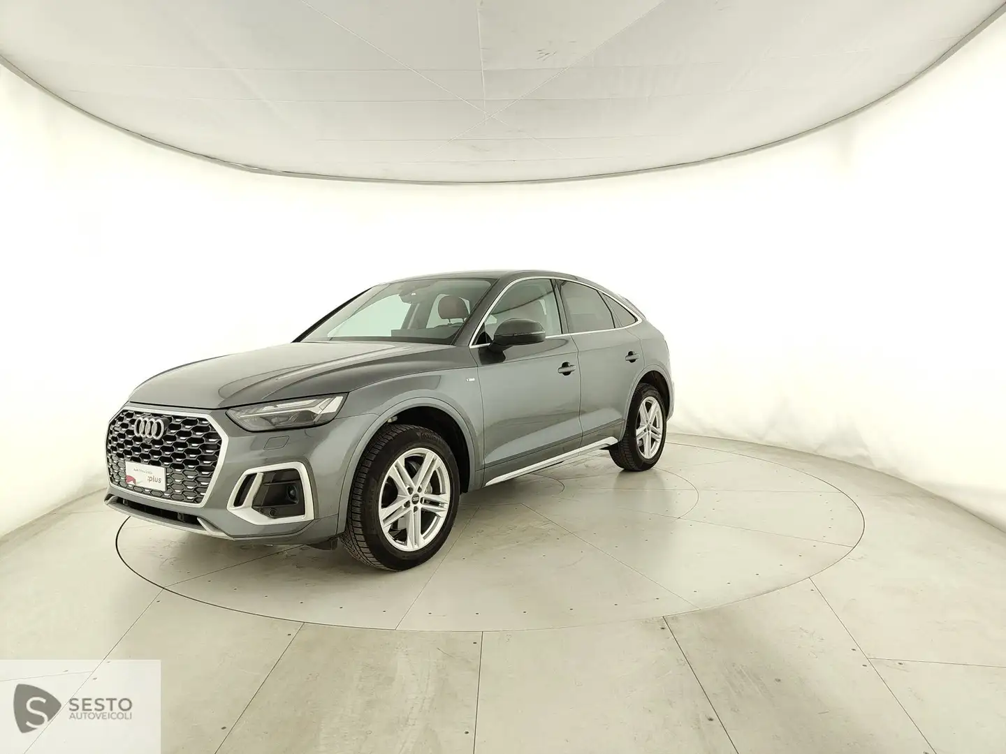 Audi Q5 I Sportback 2021 Sportback 40 2.0 tdi mhev 12V S Grigio - 1