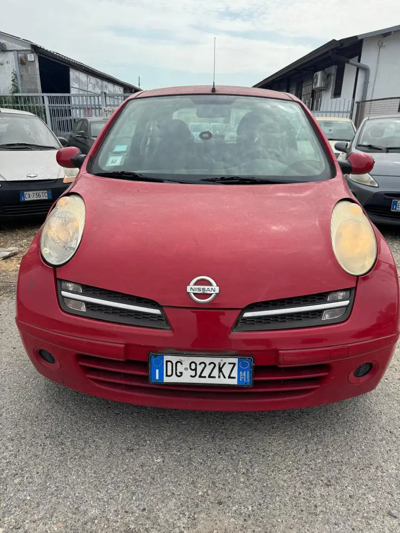 Nissan Micra Micra III 2003 3p 1.2 Acenta c/CL Rosso - 2
