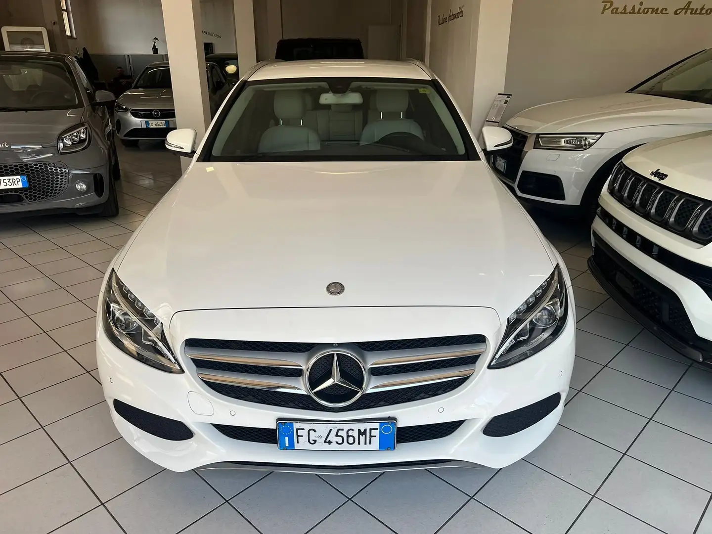Mercedes-Benz C 180 C SW 180 d (bt) Premium EURO6 Weiß - 2