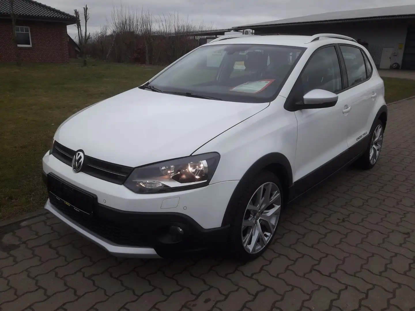 Volkswagen Polo V CrossPolo +Start-Stopp+Klima+PDC v/h Blanc - 2