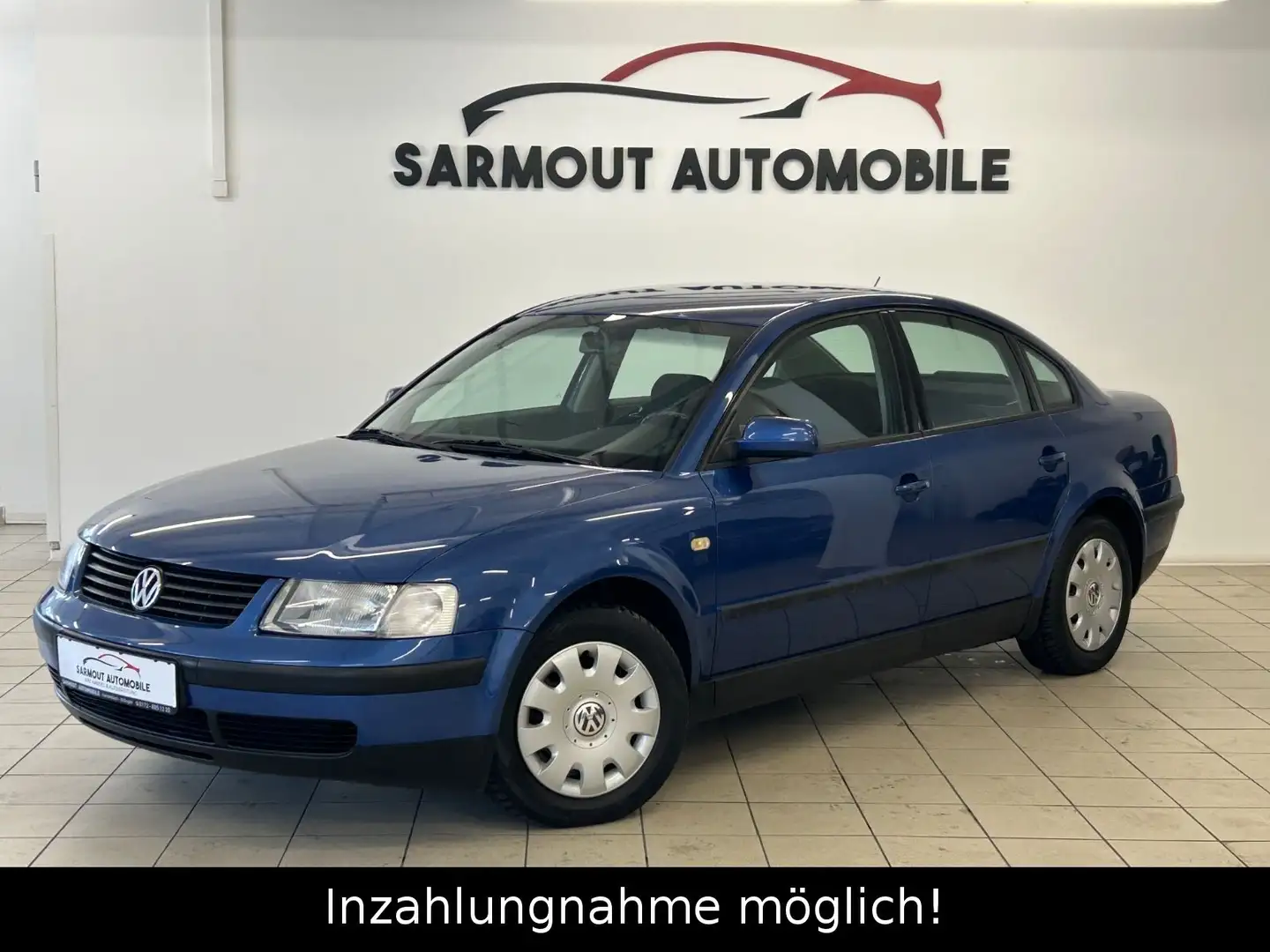 Volkswagen Passat 1.6  Comfortline Klimaautomatik *AHK* SHZ Blauw - 1