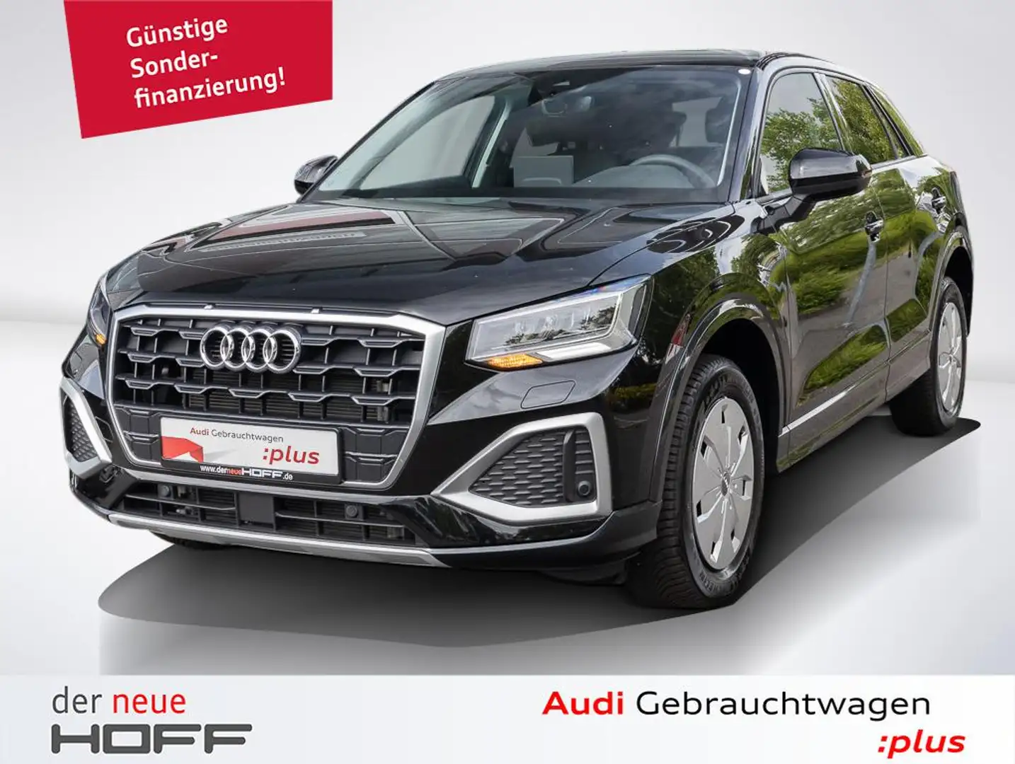 Audi Q2 Advanced 35 TFSI S-tronic AHK APP GRA Klima Schwarz - 1