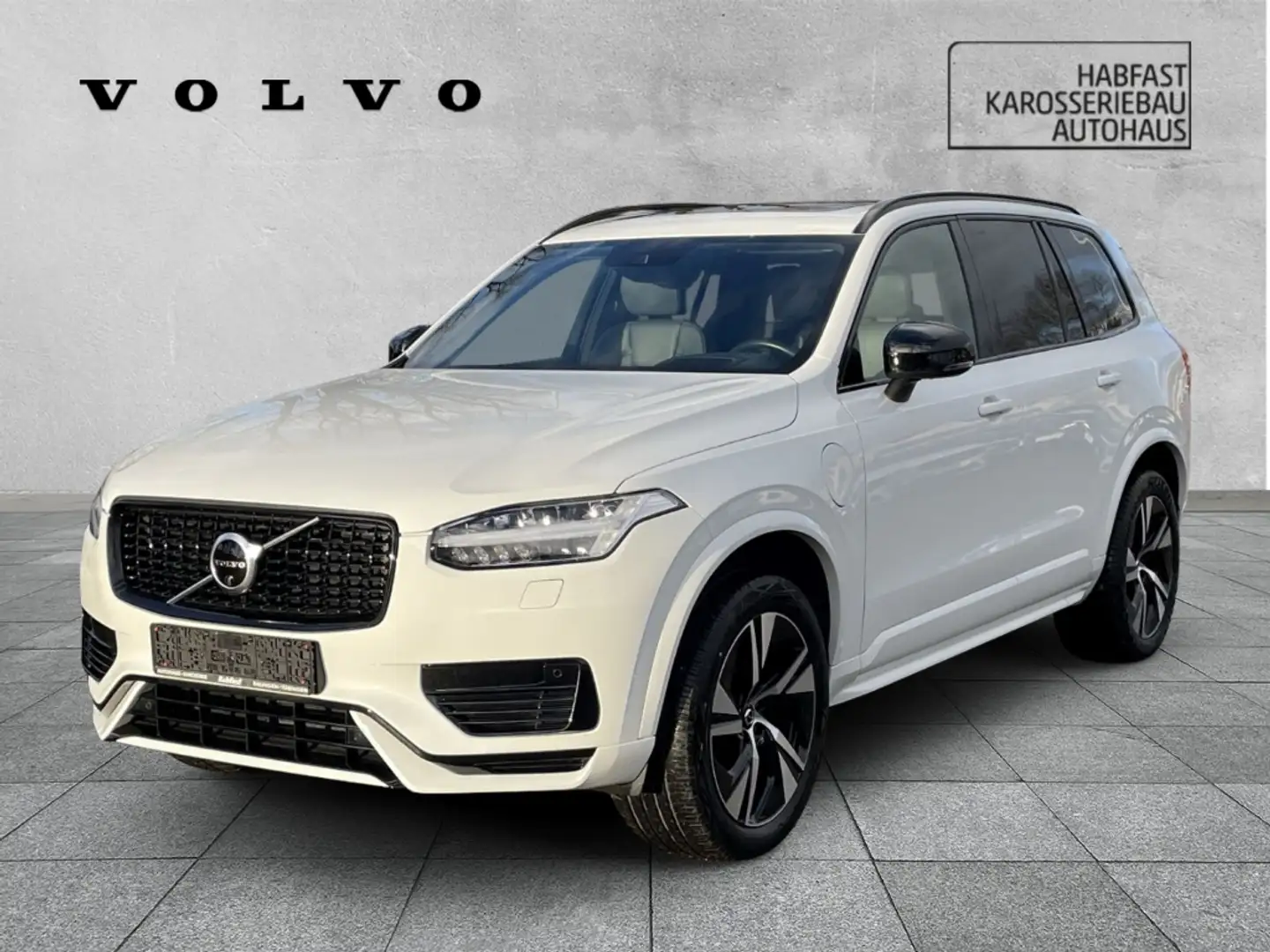 Volvo XC90 T8 R Design Expression Recharge AWD PlugIn EU6d 7- Weiß - 1