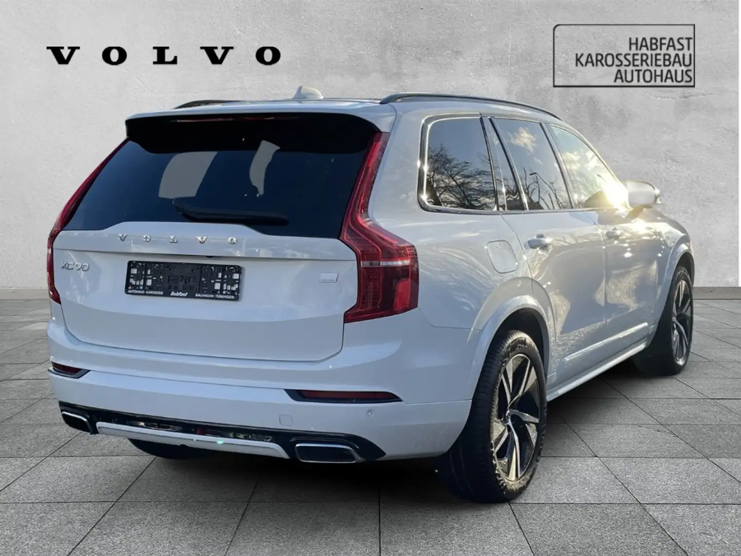 Volvo XC90 T8 R Design Expression Recharge AWD PlugIn EU6d 7- Weiß - 2