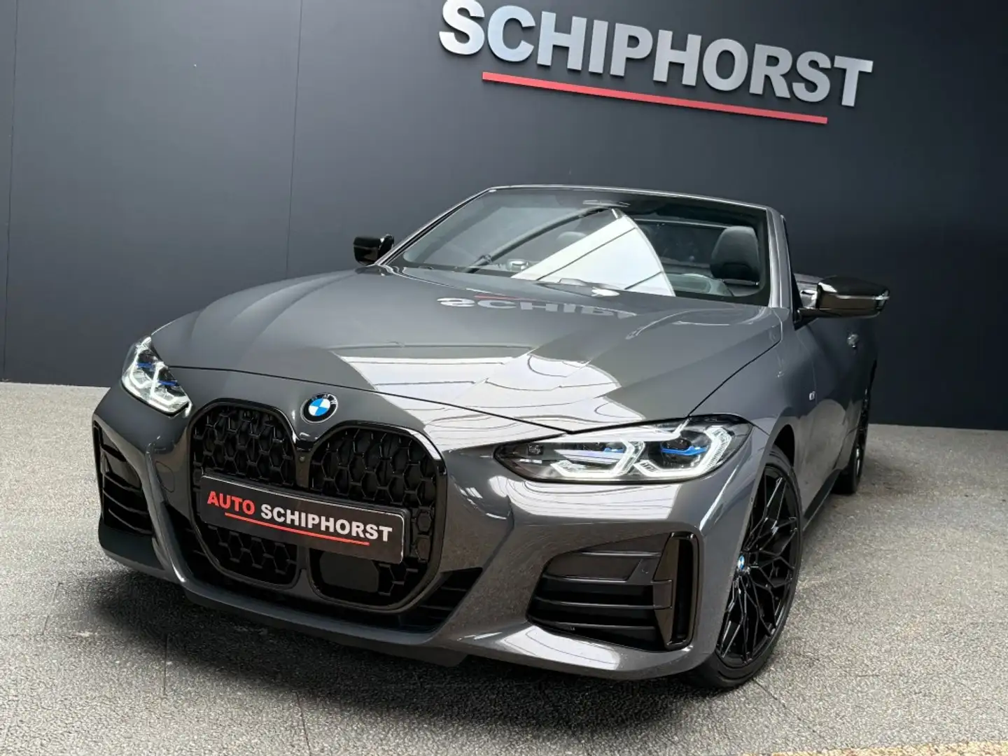 BMW 440 Cabrio M440I laser/acc/head-up/dravitgrau/harmanka Grijs - 1