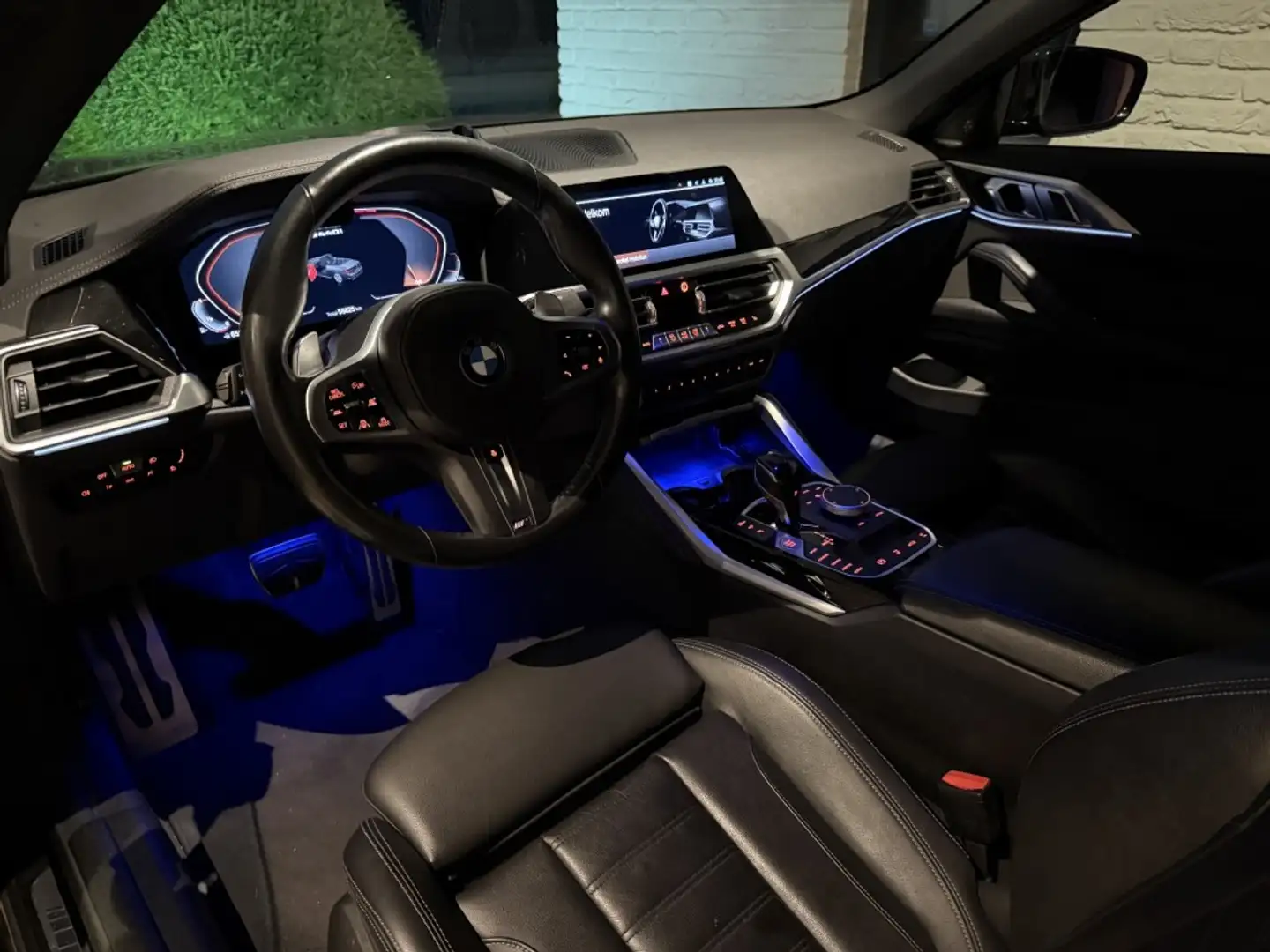 BMW 440 Cabrio M440I laser/acc/head-up/dravitgrau/harmanka Gris - 2