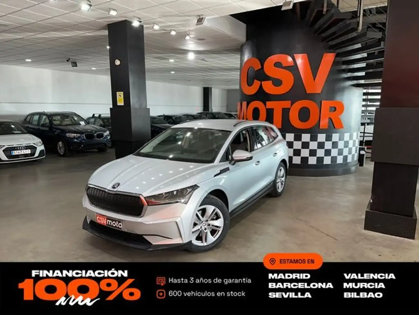 Skoda Sonstige IV 60 132 kW (180 CV) 60 kWh (58 kwh net Silber - 1