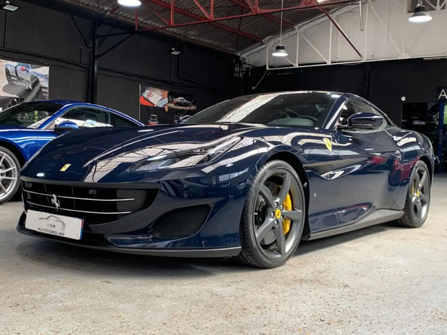 Ferrari Portofino 3.9 V8 600CV /BLEU POZZI /ECHAP SPORT / 19000 KM / POWER 07:26 Blau - 1