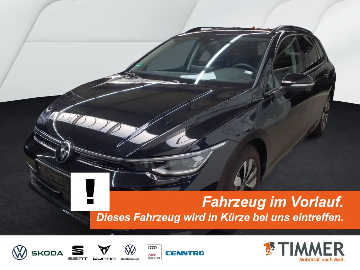 Volkswagen Golf Variant VIII Variant 1.5 eTSI DSG GOAL *AHK *RKAM *ACC *L Zwart - 1