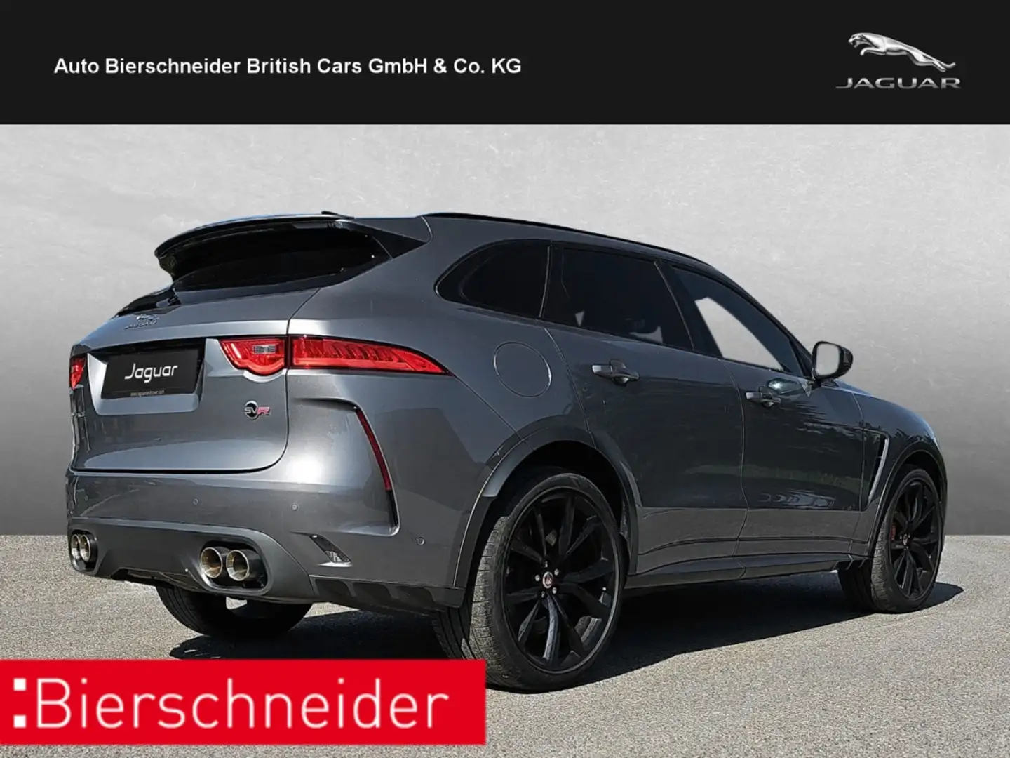 Jaguar F-Pace SVR PANORAMA ACC 22 SITZLÜFTUNG DAB Grey - 2