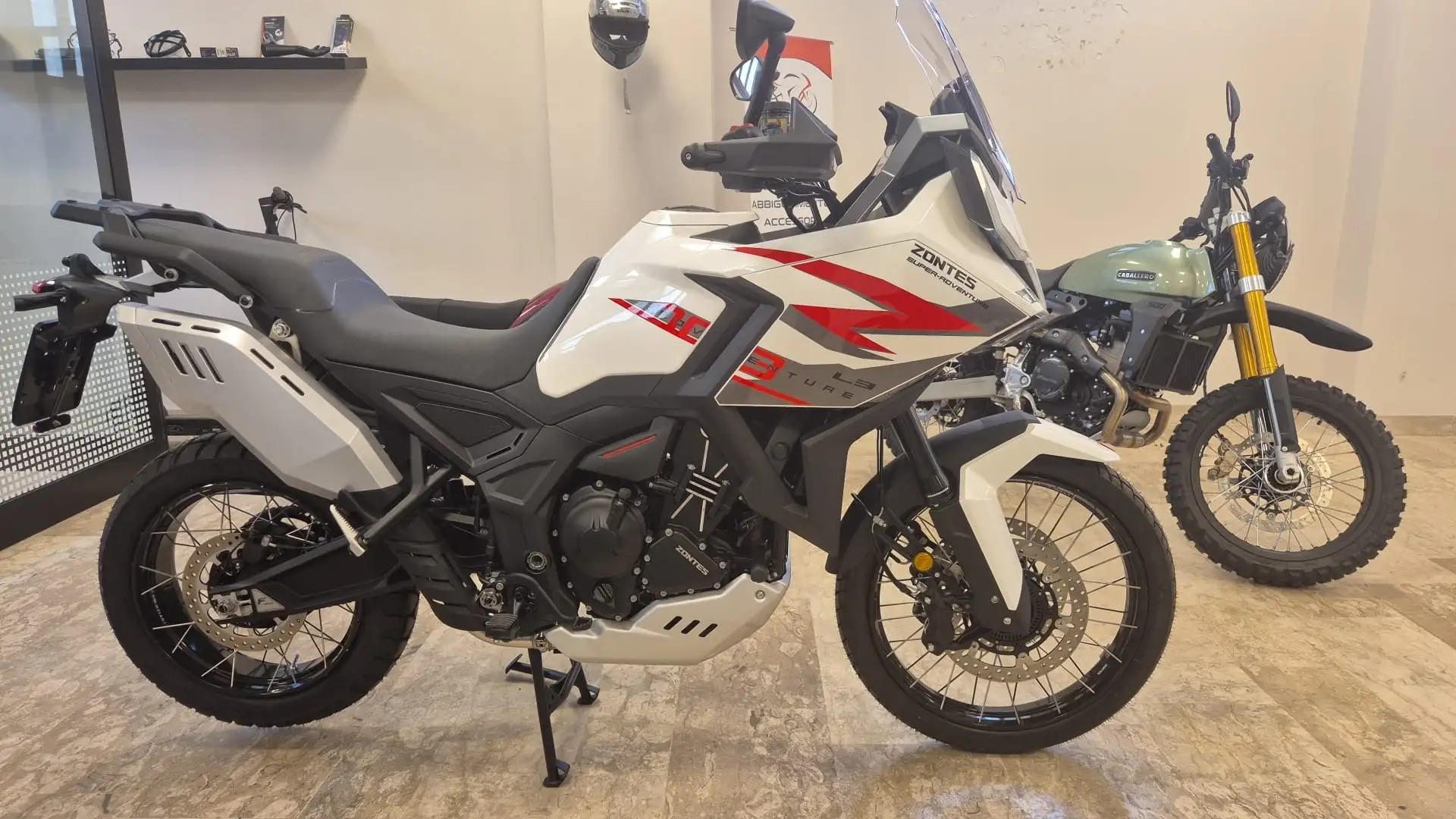 Zontes 703 f patente A2 - euro 5+ Bianco - 2