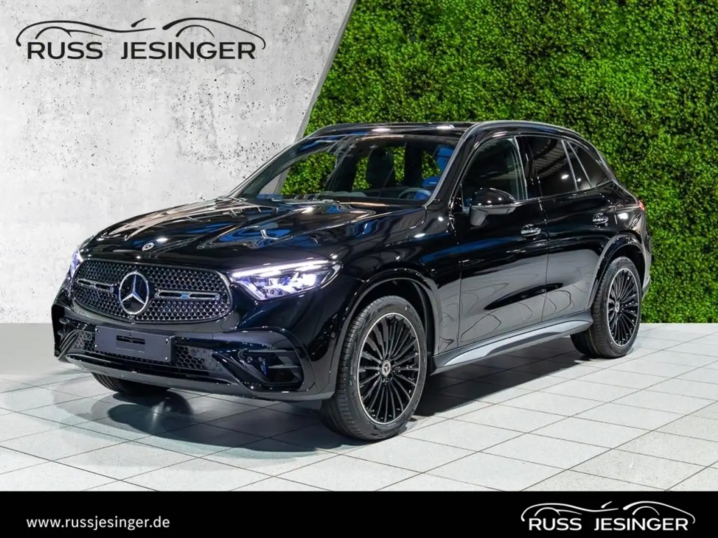 Mercedes-Benz GLC 300 de 4M AMG Line *AHK*KeyG*Pano*Burm*Distr Schwarz - 1