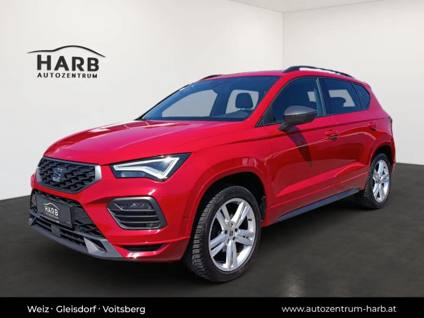 SEAT Ateca 1,5 FR ACT TSI DSG Rot - 2