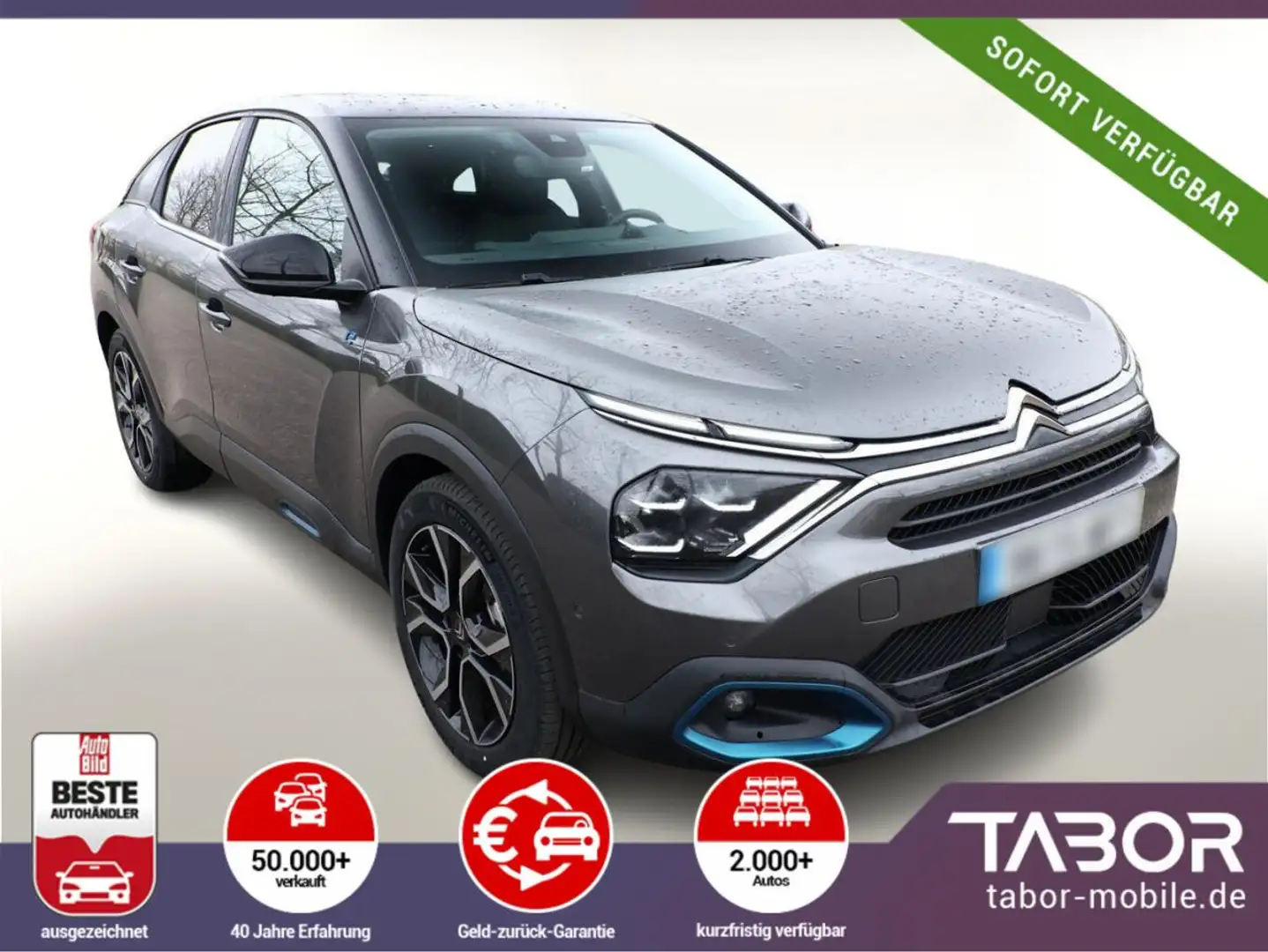Citroen E-C4 X h Shine Nav Kam HUD 18Z Keyl ACC PDC Grau - 1