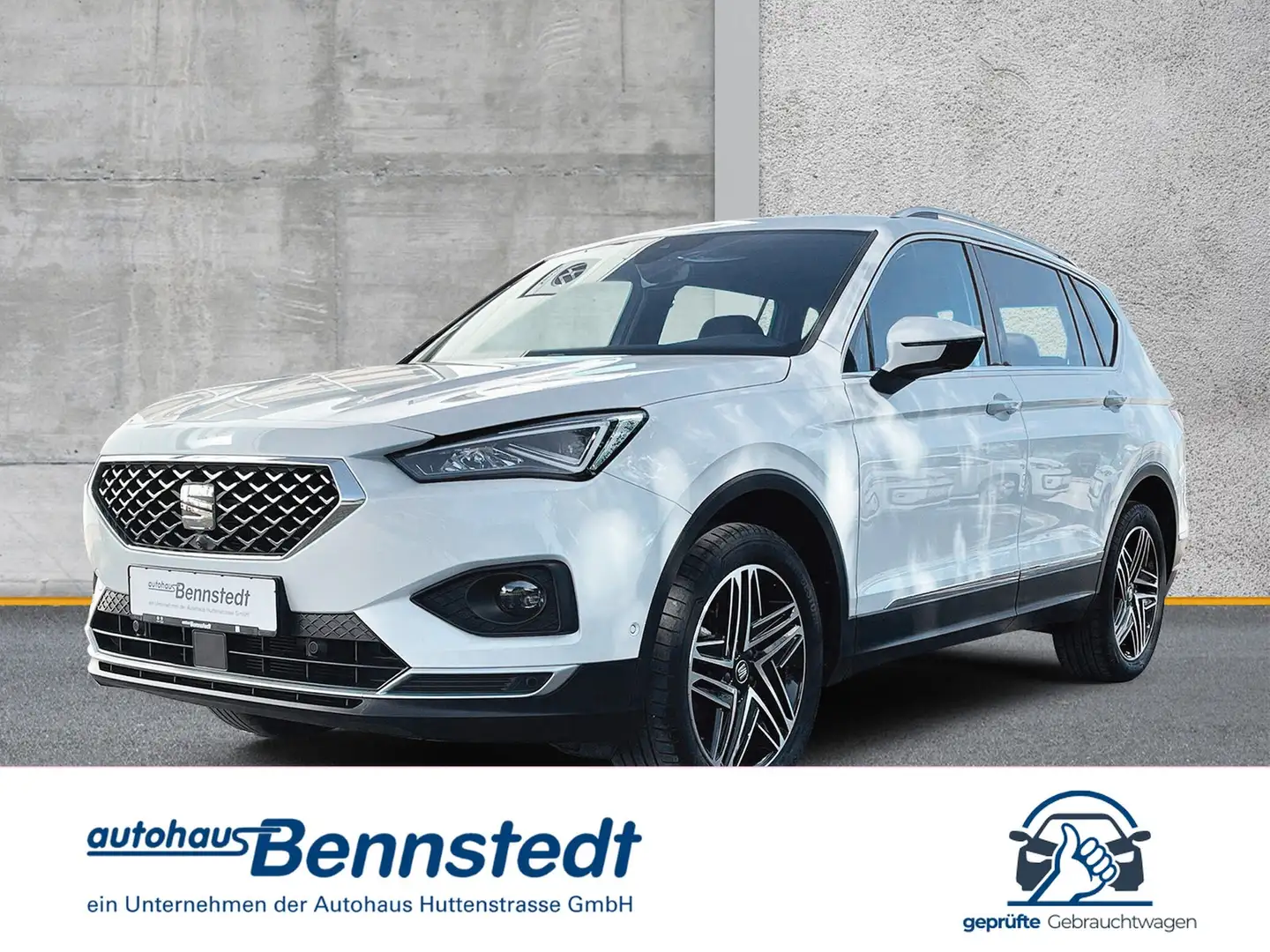 SEAT Tarraco 2.0 TDI DSG Xcellence 4Drive AHK LEDER DCC LED Blanc - 1