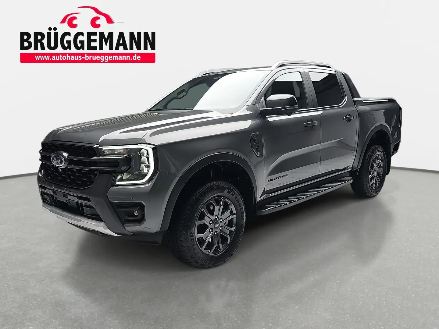 Ford Ranger RANGER 3.0 ECOBLUE AUTO. WILDTRAK E-4WD DOKA NAVI Gris - 1