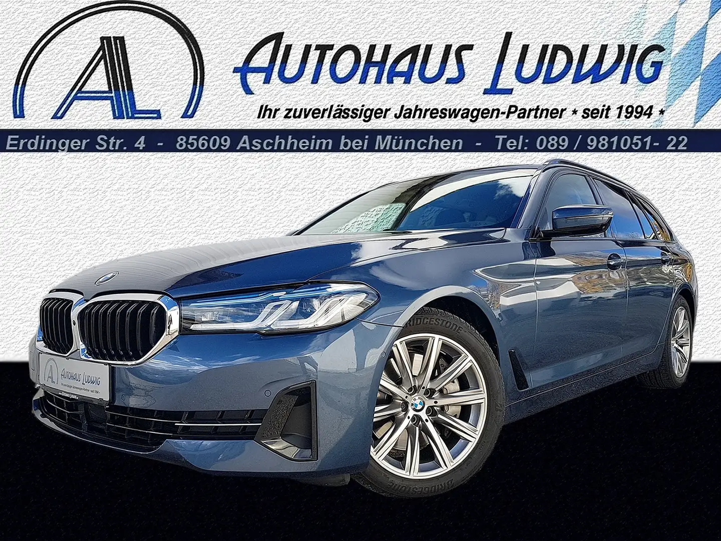 BMW 530 d xDrive*360°Kamera*HUD*Laser*Driving-Ass-Prof Bleu - 1