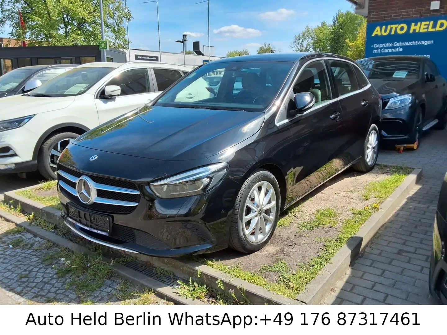 Mercedes-Benz B 220 B -Klasse  220 d CDI  LEDER NAVI AUTOMATK Negru - 1