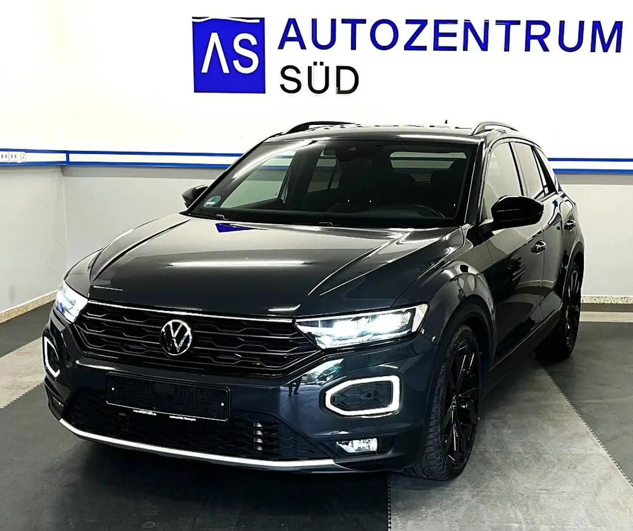 Volkswagen T-Roc 2.0 TDI SCR DSG Sport NAVI SHZ Grigio - 1