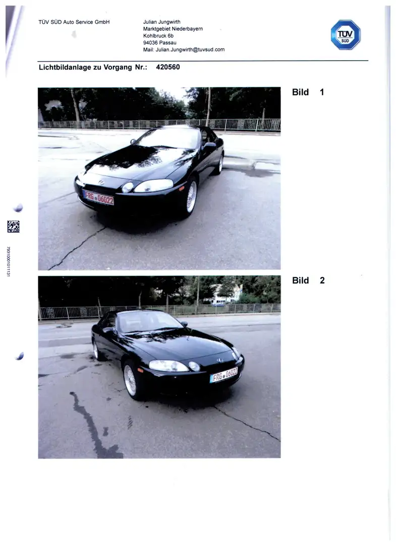 Lexus Coupe Negro - 1