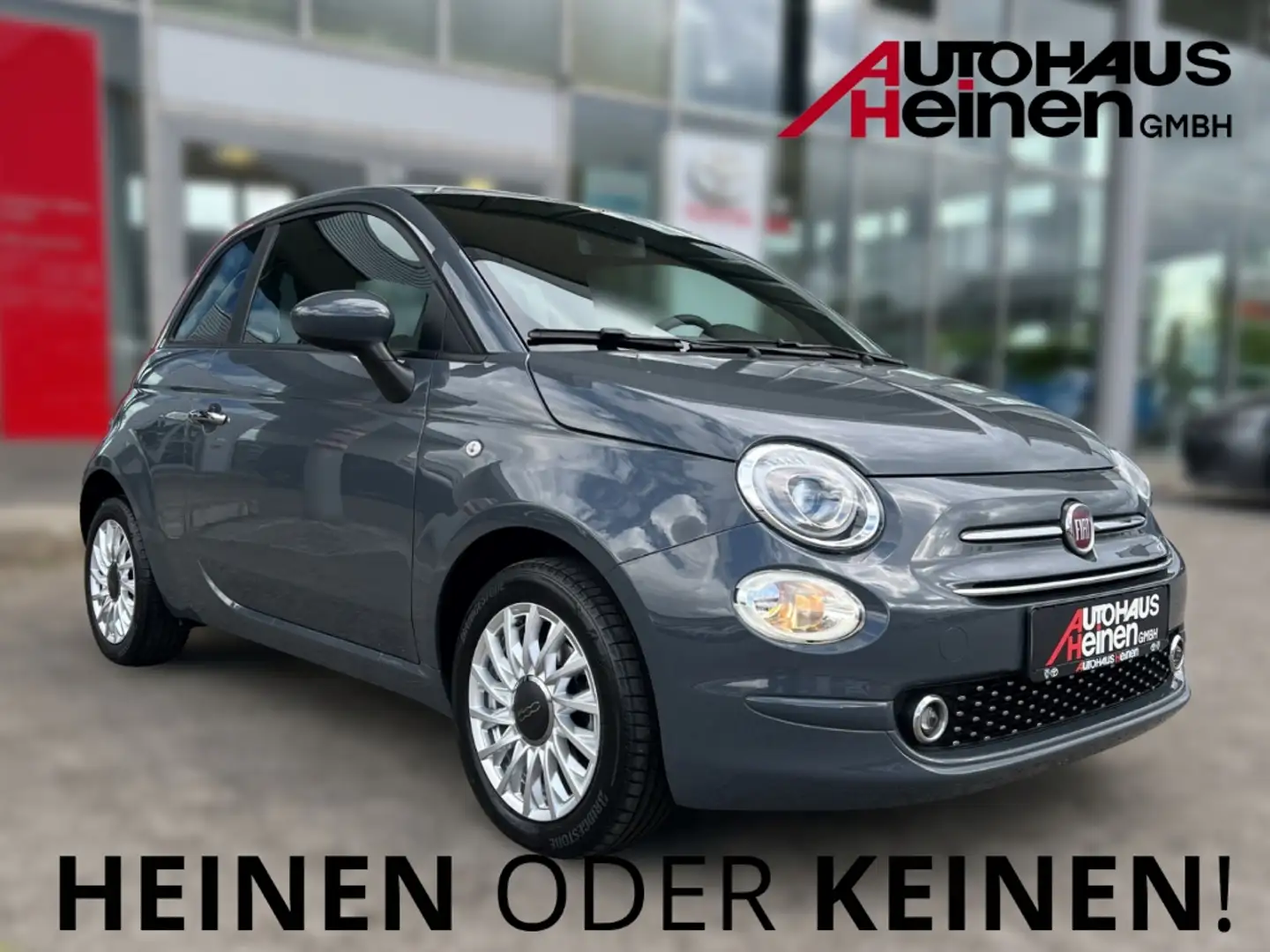 Fiat 500 Lounge 1.0 Mild Hybrid Navi Apple CarPlay Android Grau - 1