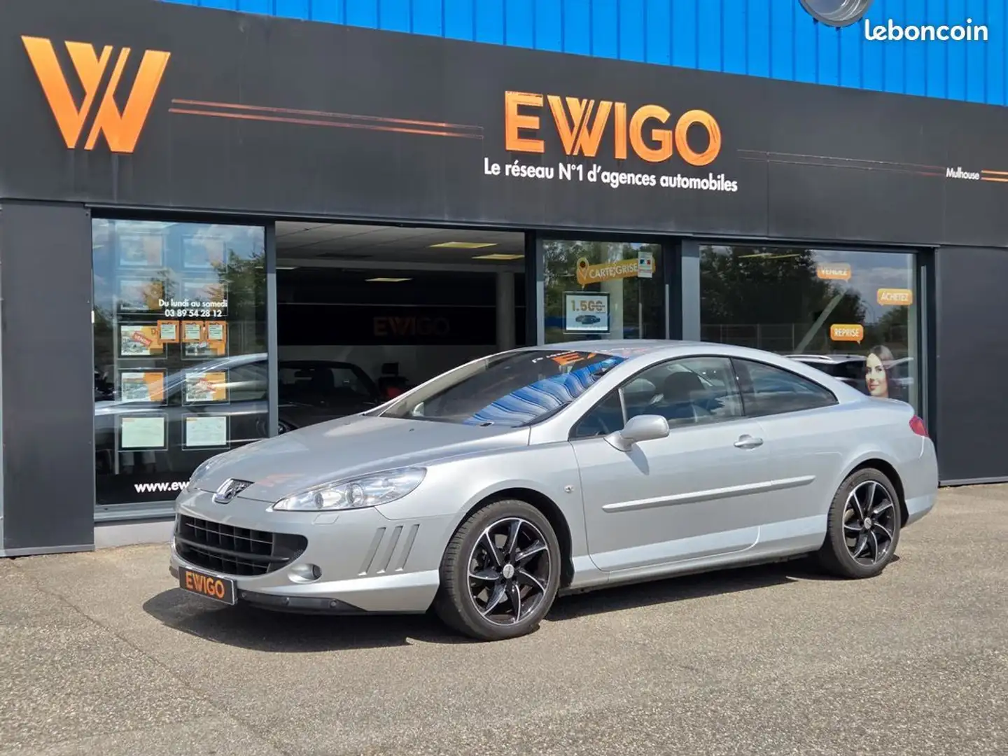 Peugeot 407 coupe 2.7 hdi 205 griffe bva Gris - 1