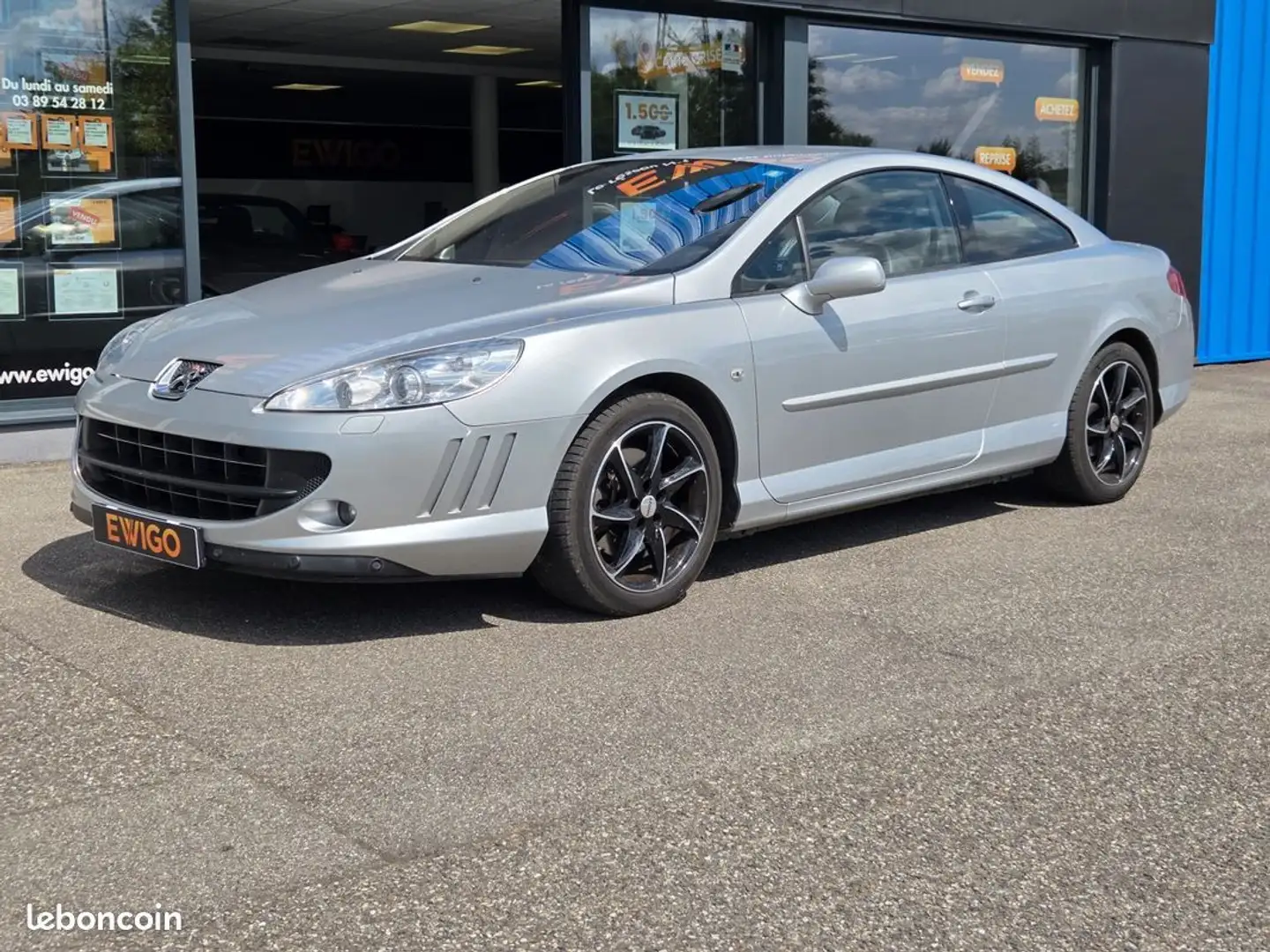 Peugeot 407 coupe 2.7 hdi 205 griffe bva Gris - 2