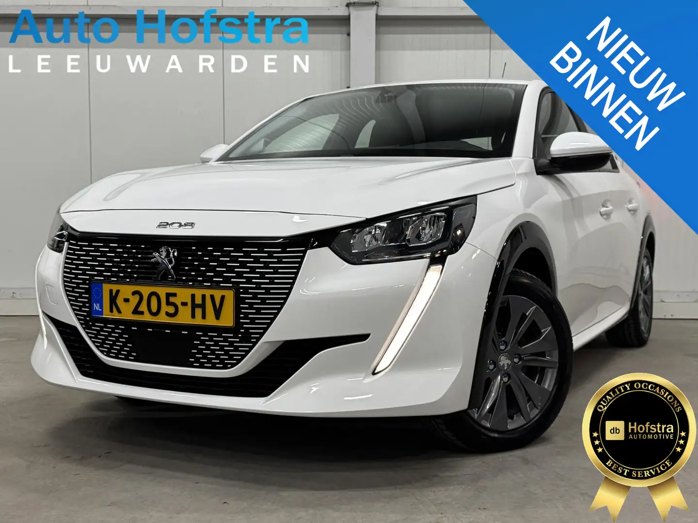 Peugeot e-208 EV Active Pack 50 kWh 93% SOH LED NAVI CLIMA PDC L Blanc - 1