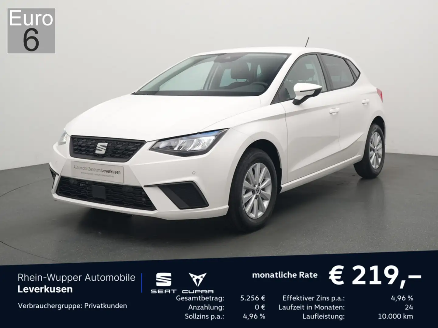 SEAT Ibiza TSI DSG Road Edition LED ACC NAVI VIRT Weiß - 1