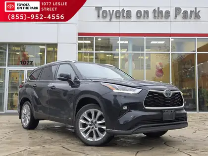 Black 2023 Toyota Highlander Hybrid SUV / Crossover All-Wheel Drive Automatic