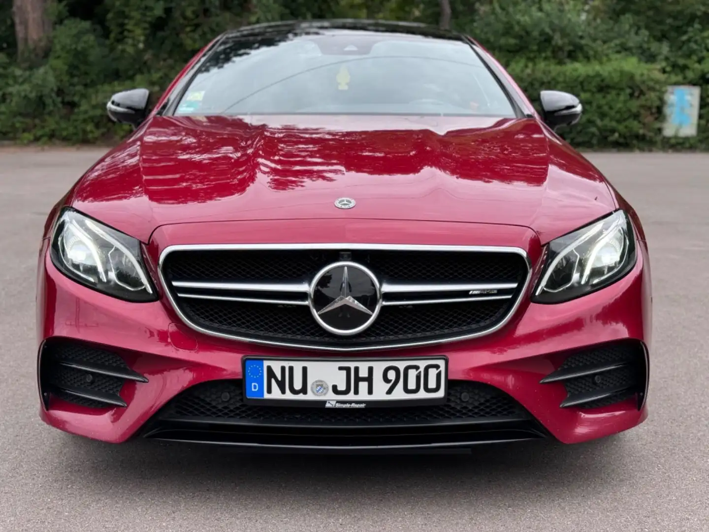 Mercedes-Benz E 53 AMG Coupe 4Matic+*Pano*Brmstr*Wide*360°*AIR Czerwony - 2