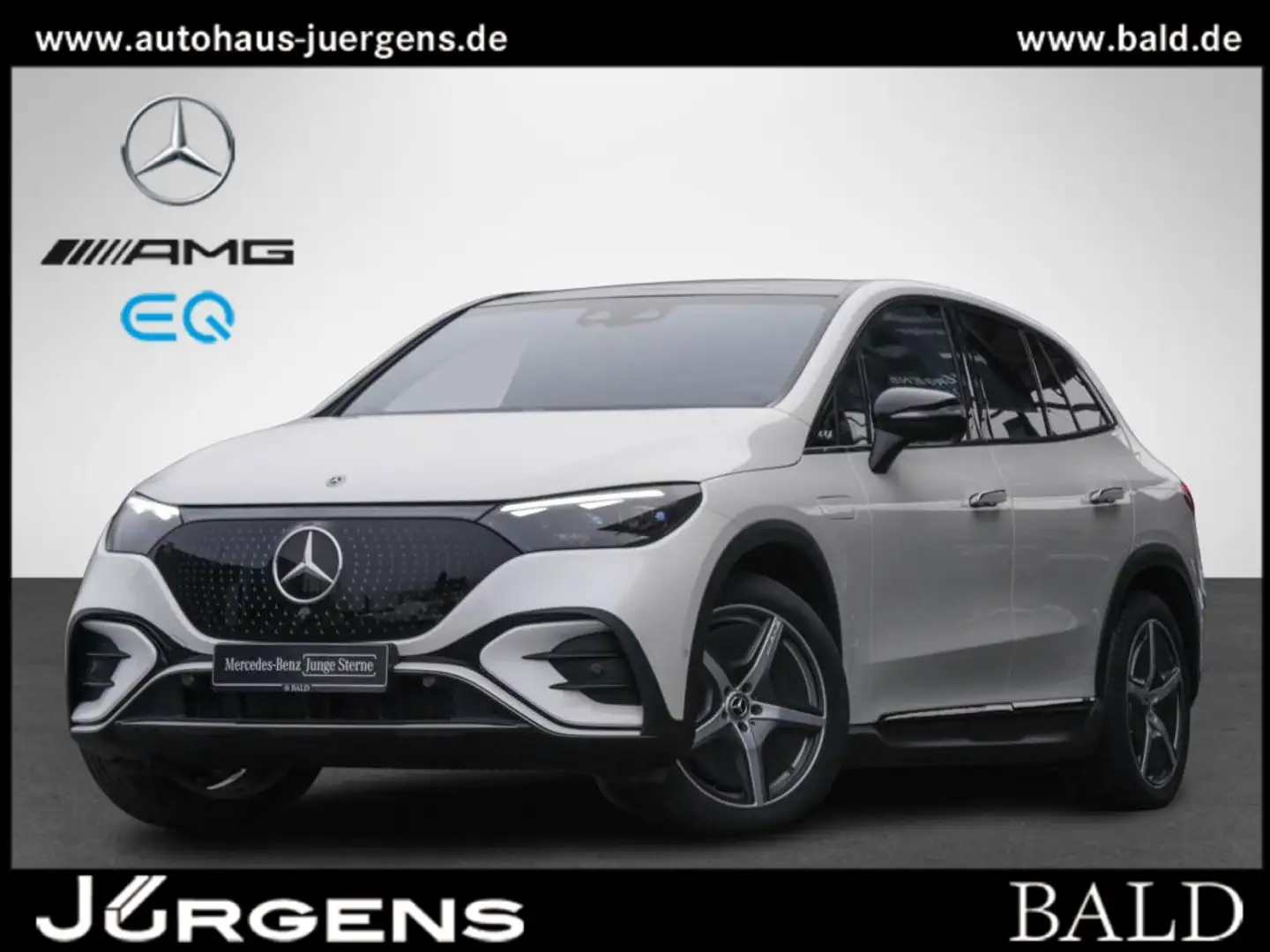 Mercedes-Benz EQE SUV EQE 350 4M SUV AMG-Sport/Pano/Burm/Airm/AHK/360° Weiß - 1