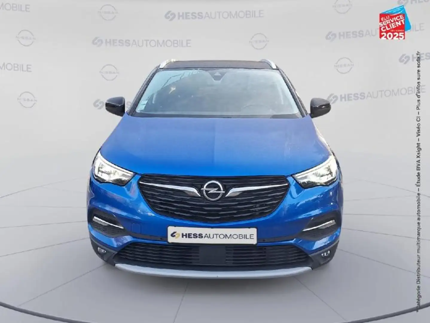 Opel Grandland X 1.2 Turbo 130ch GS Line GPS Camera Carplay Noir - 2