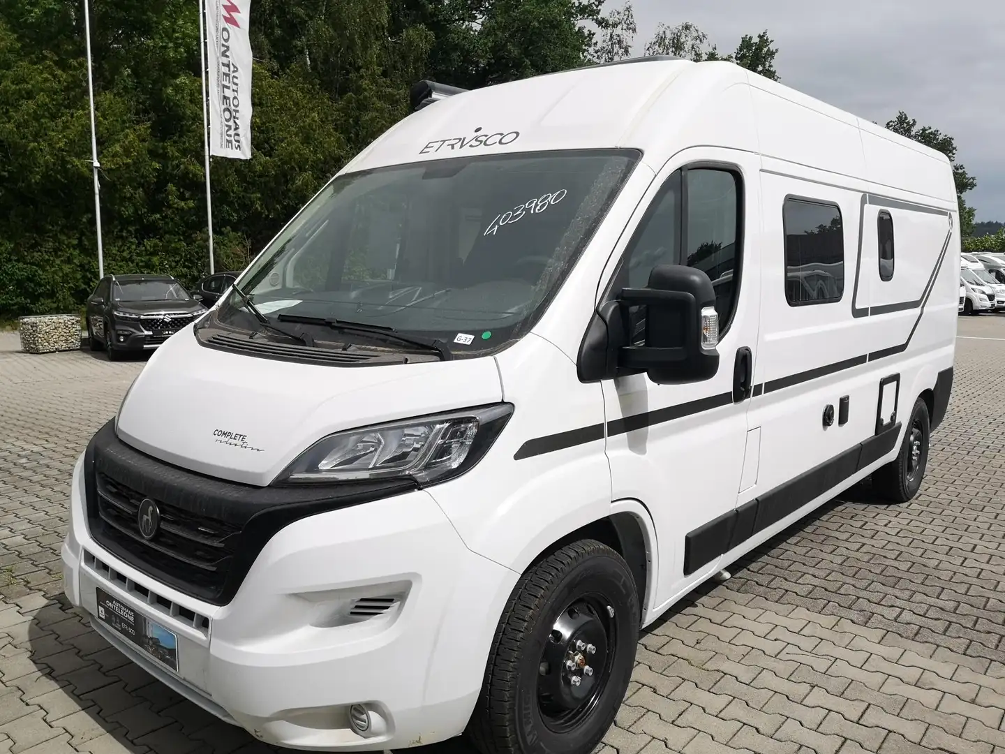 Etrusco Campervan Fiat 24 CV600BB | Complete Selection ... Weiß - 1