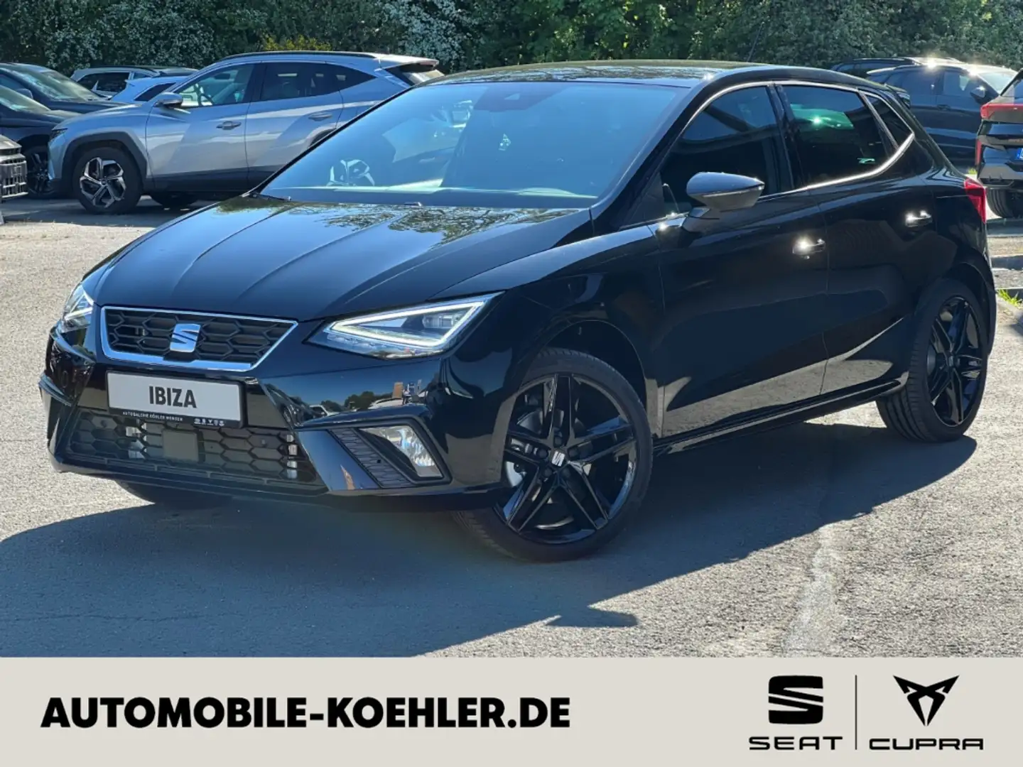 SEAT Ibiza FR Black Edition 1.0 TSI 7-Gang DSG Black - 1