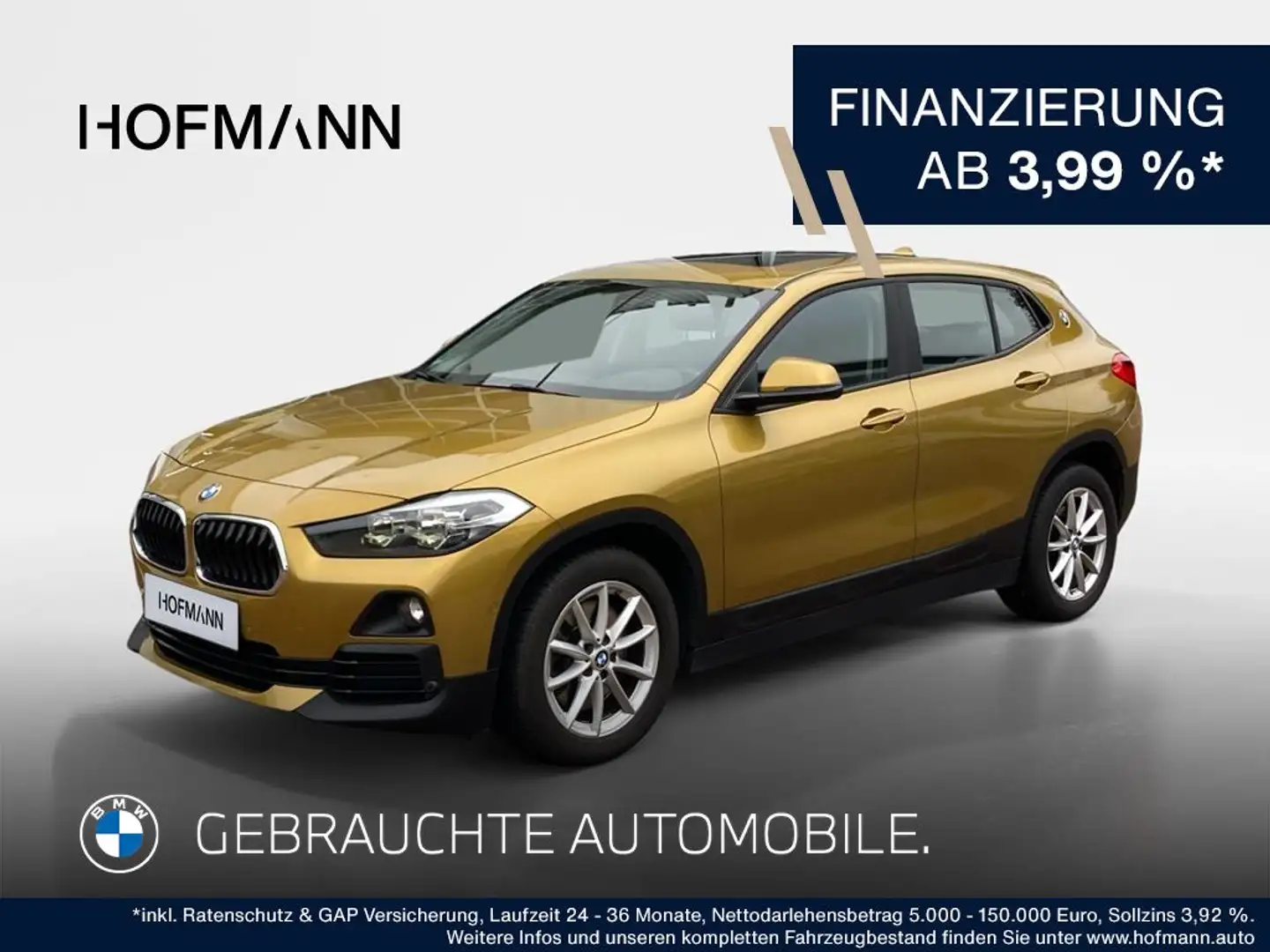 BMW X2 Gelb - 1
