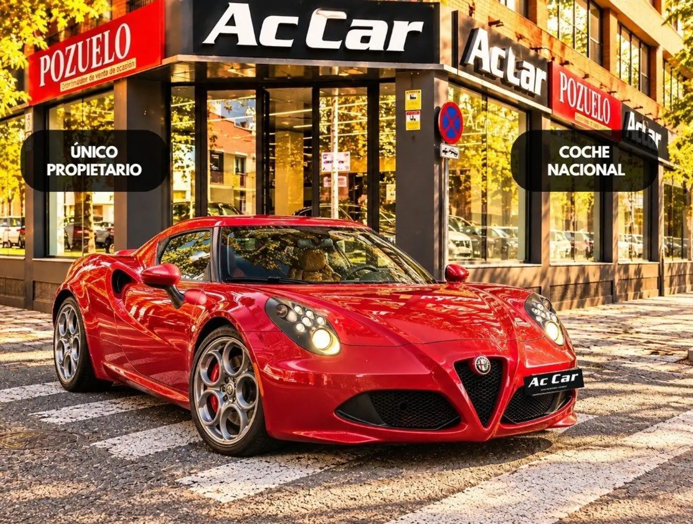 Alfa Romeo 4C 1.7 Tbi TCT 240 Rojo - 1