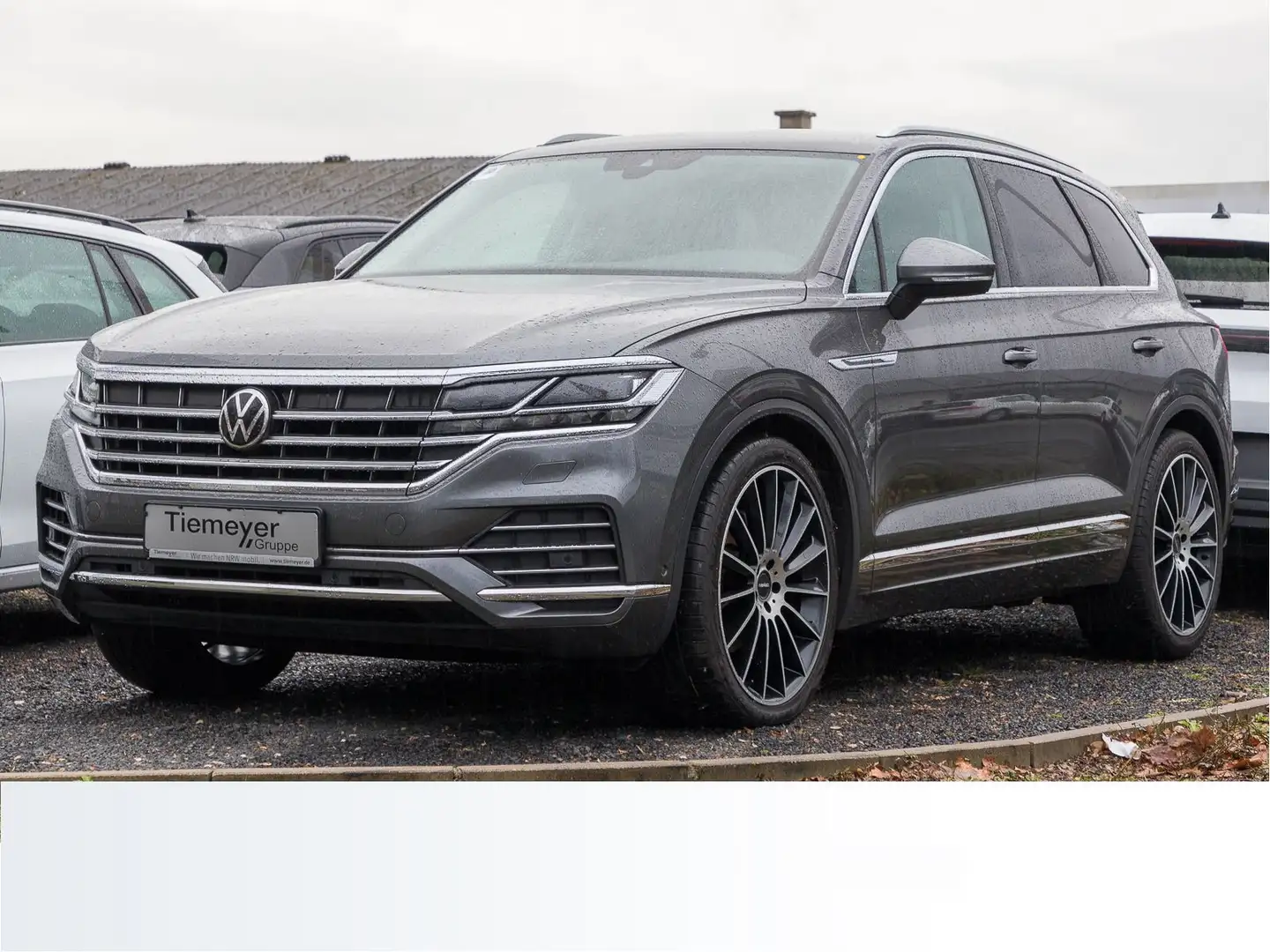 Volkswagen Touareg 3.0 TDI 4M ELEGANCE NAVI LUFT ST.HEIZ AH Grijs - 2