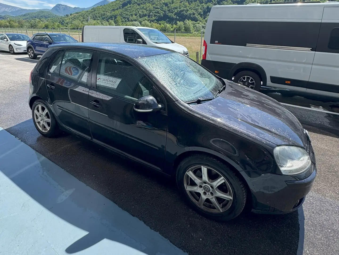 Volkswagen Golf Golf V 2003 5p 1.6 fsi Sportline Nero - 1